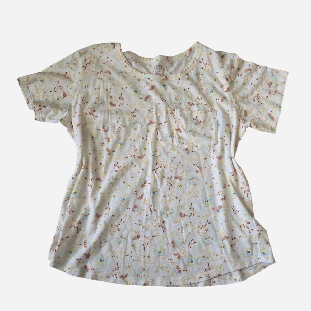 Floral Print Short Sleeve Tee